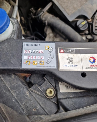 Peugeot Rifter cena 77490 przebieg: 61000, rok produkcji 2020 z Warszawa małe 232